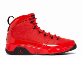Jordan 9 Retro Chile Red endurance training running shoes