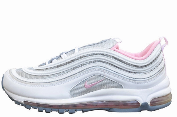 Nike Air Max 97 WMNS White-Real Pink 2005 3D printed midsole Responsive Choice