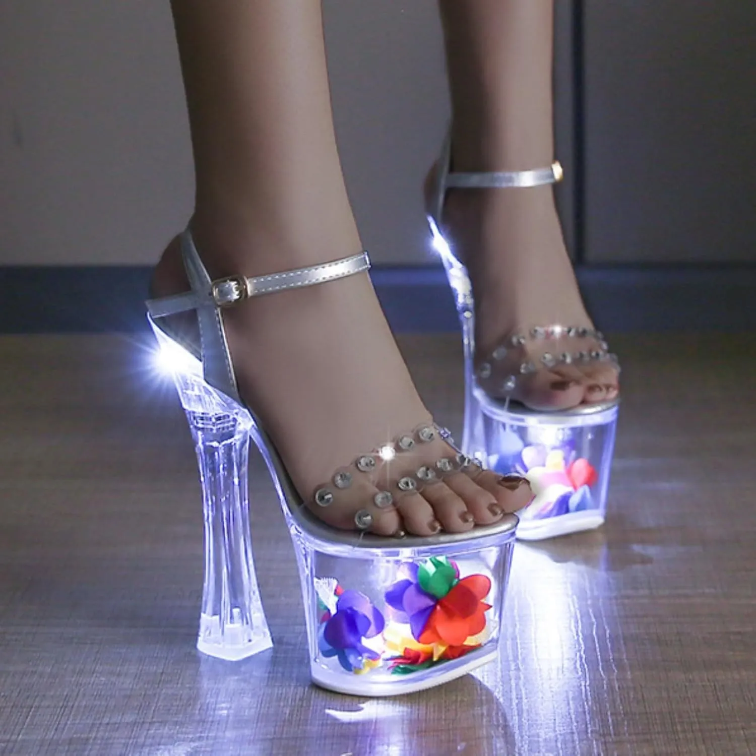 Wedding Heels Womens Strappy Ankle Strap Dress Party Shoes Beige Heels Women's Open Toe Heeled Sandals