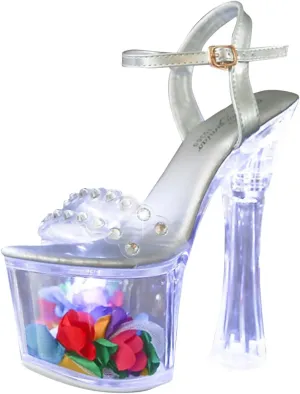 Wedding Heels Womens Strappy Ankle Strap Dress Party Shoes Beige Heels Women's Open Toe Heeled Sandals