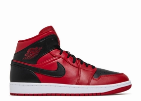 Jordan 1 Mid Reverse Bred (2021) wellness - commitment running shoes for men in their 50s