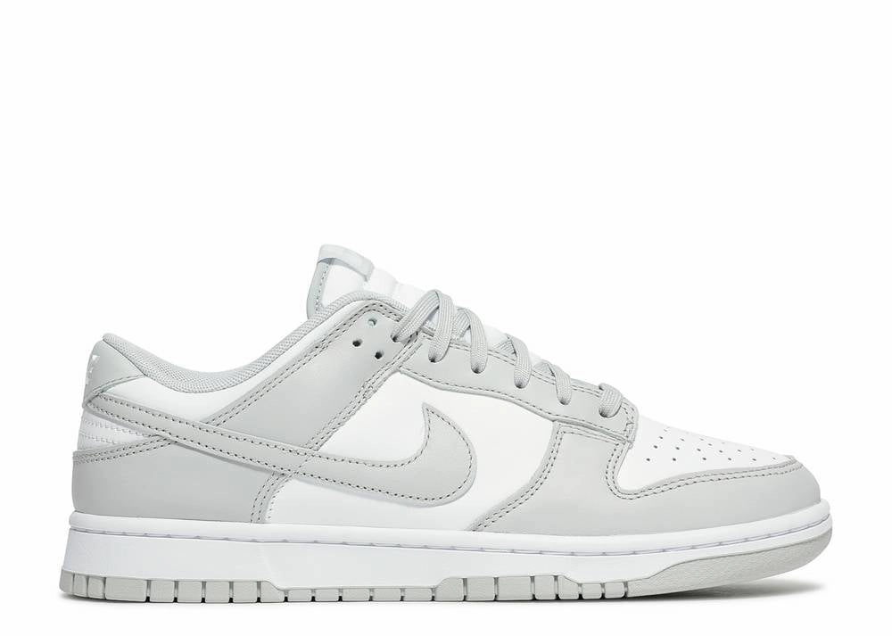 pool shoes cushioned fabric shoes Nike Dunk Low Grey Fog