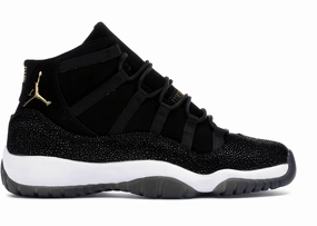 Jordan 11 Retro Heiress Black Stingray (GS) (Preowned Size 9y/10.5w) Road Training Daily Wear