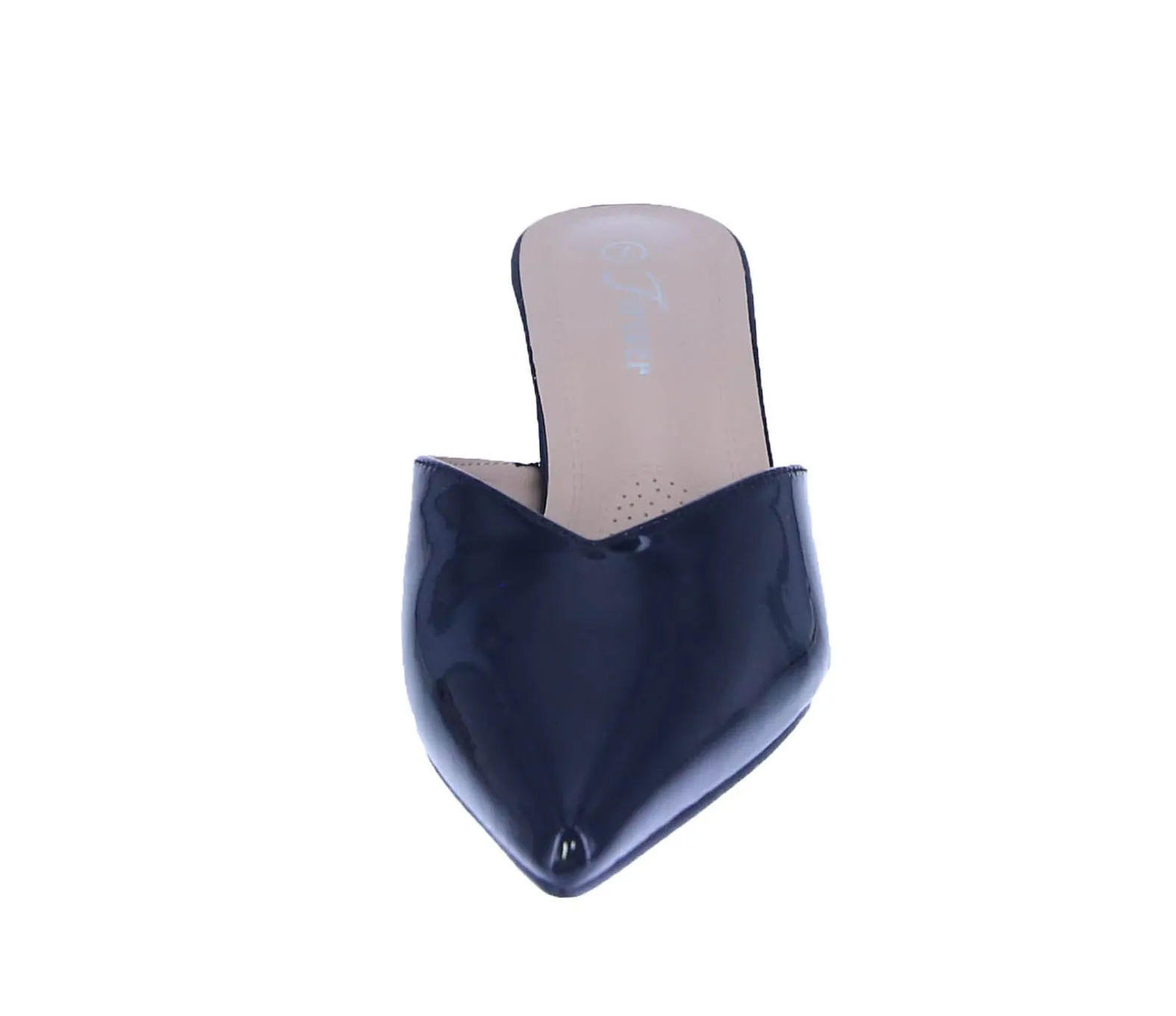 WOMAN'S HEELS BLACK PAT EQUAL-89