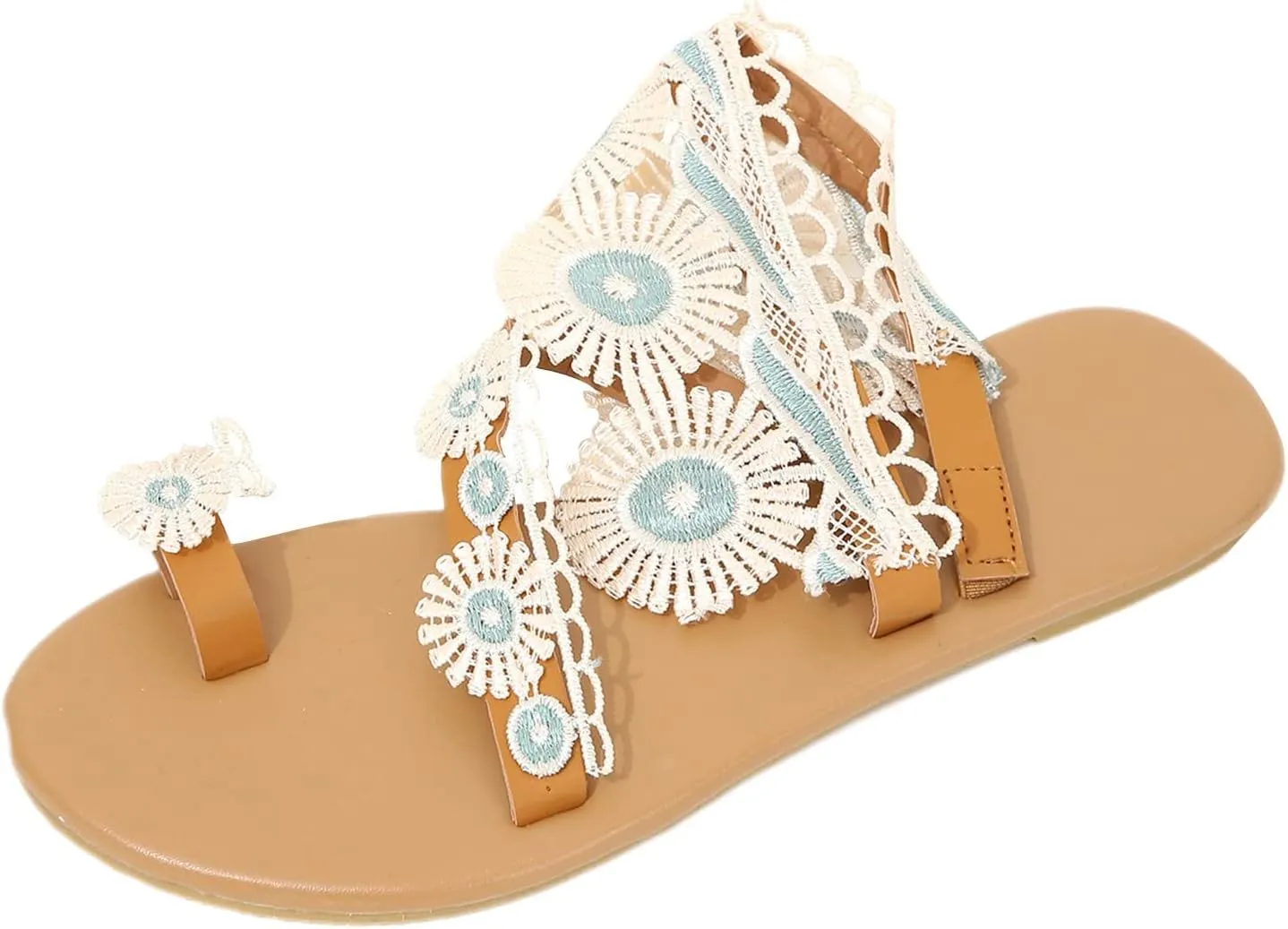 Women's Comfortable Vacation Sandals Adjustable Casual Fisherman Cool Shoes Comfortable Walking Flat Sandals
