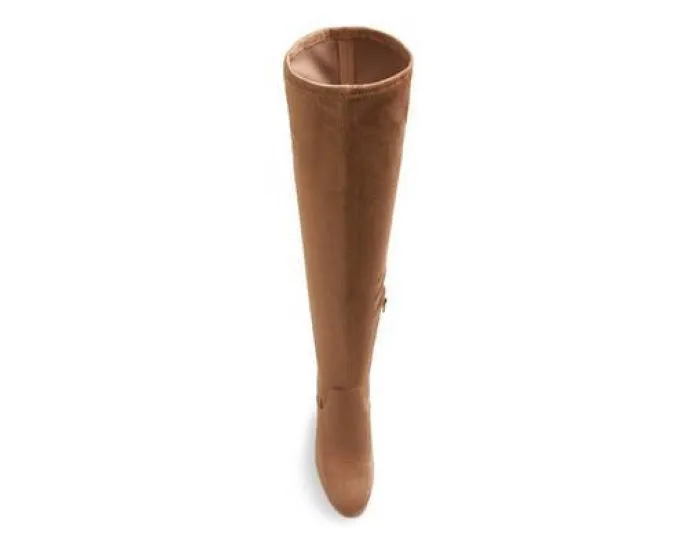 Women's Dolce Vita Cayla Over the Knee Boots - Light Taupe 9