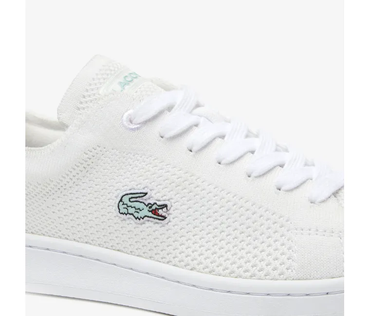 Women's Lacoste Carnaby Piquee 123 (White/Turquoise)
