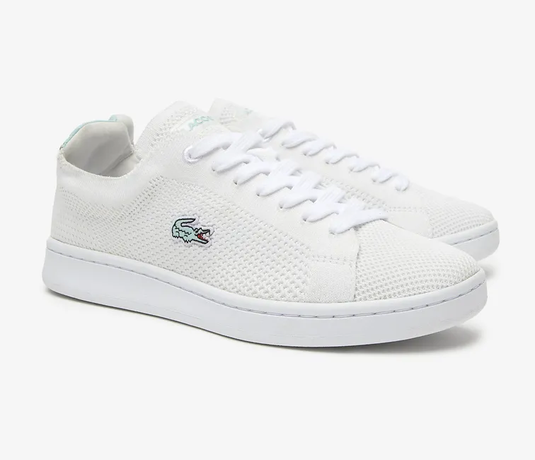 Women's Lacoste Carnaby Piquee 123 (White/Turquoise)