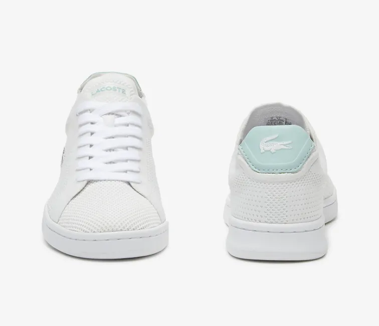 Women's Lacoste Carnaby Piquee 123 (White/Turquoise)