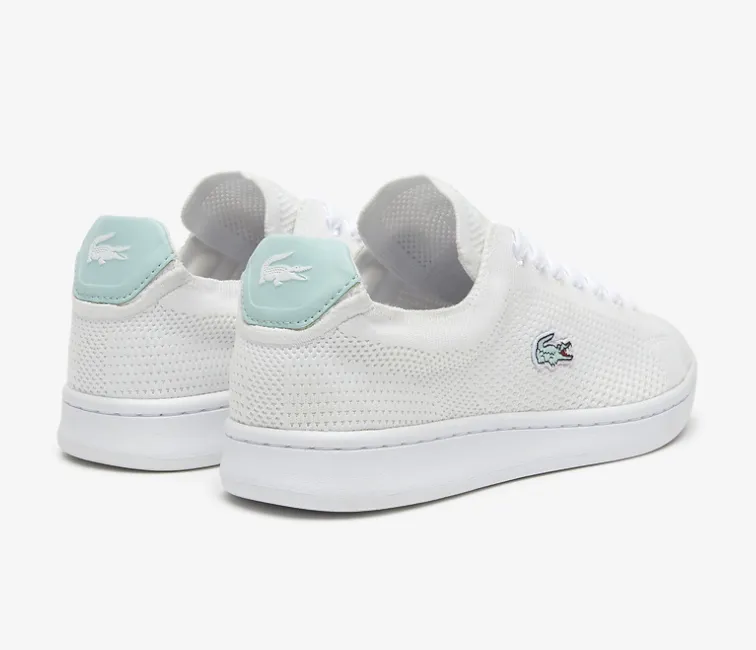 Women's Lacoste Carnaby Piquee 123 (White/Turquoise)
