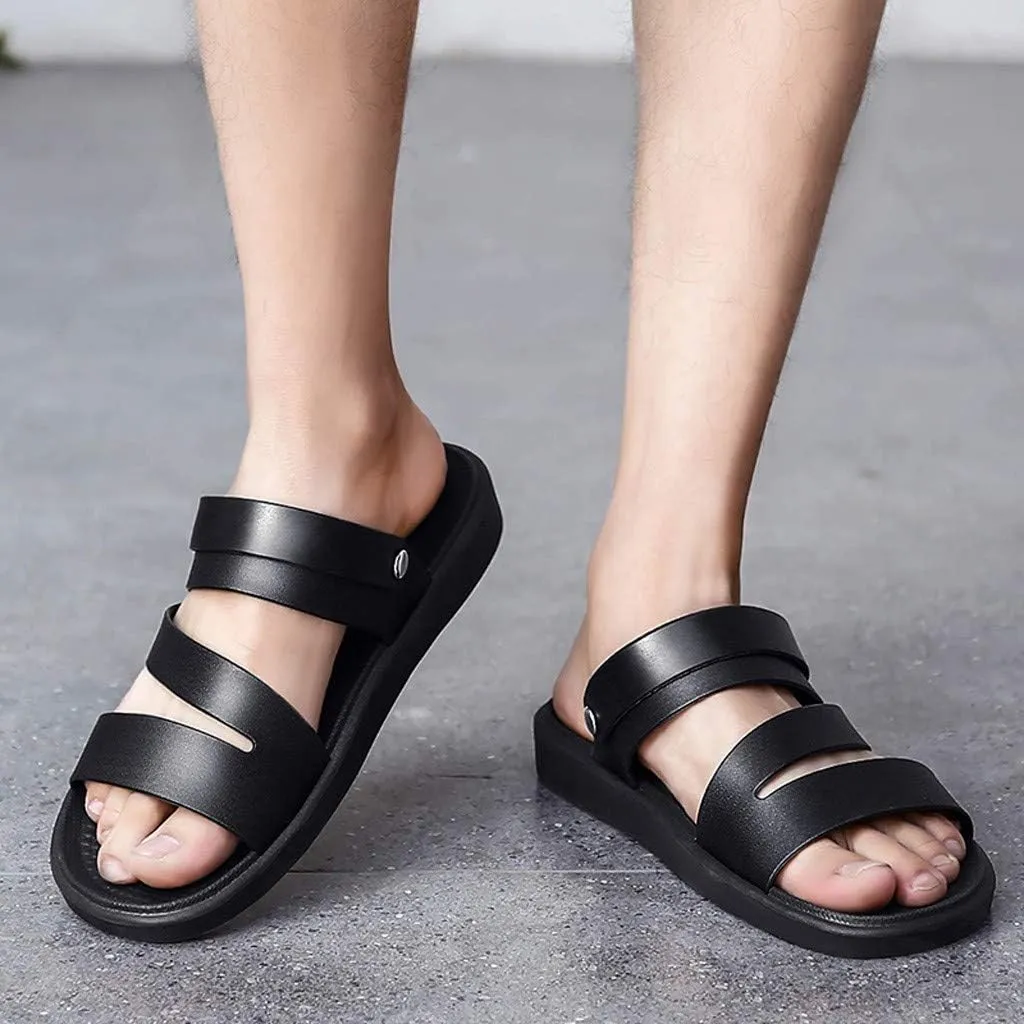 Womens Platform Sandals with Arch Support Adjustable Buckle Beach Sandal Comfortable Slip On Cushion Slides