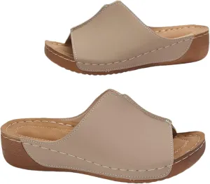 Women's Sandals Comfortable Cute Arch Support Orthotic Flip Flops Walking Dressy Summer Beach Orthopedic Slippers