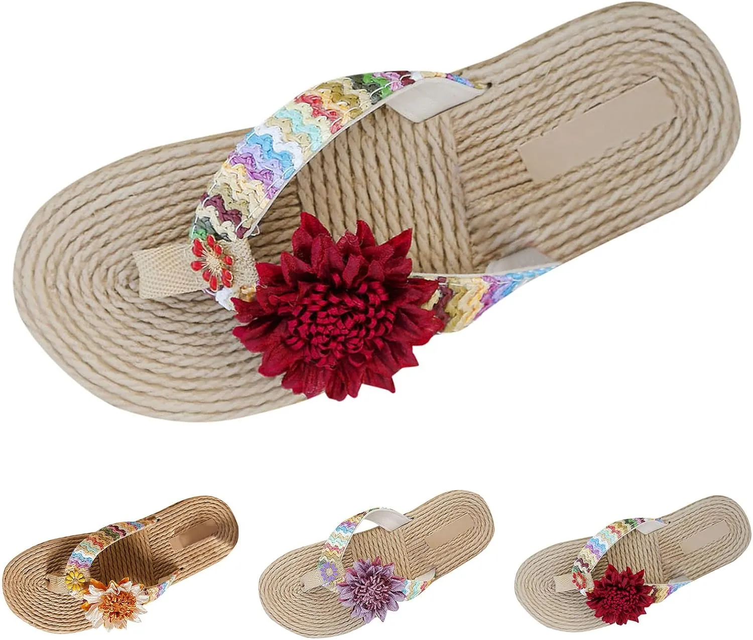 Women's Sandals Womens Arch Support Flip Flops Beach Shoes Women Comfortable Beach Thong Sandals with Arch Support