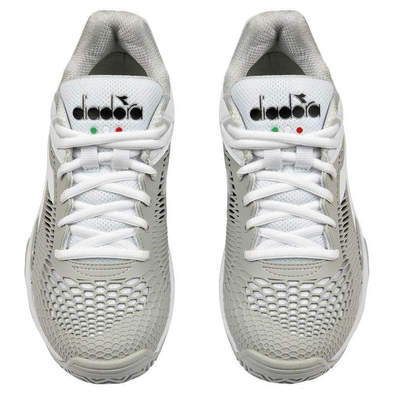 Womens Speed Competition AG Tennis Shoes White and Black