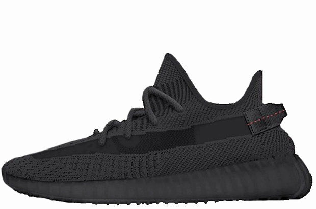 Yeezy Boost 350 V2 'Triple Black' Knit Fresh
