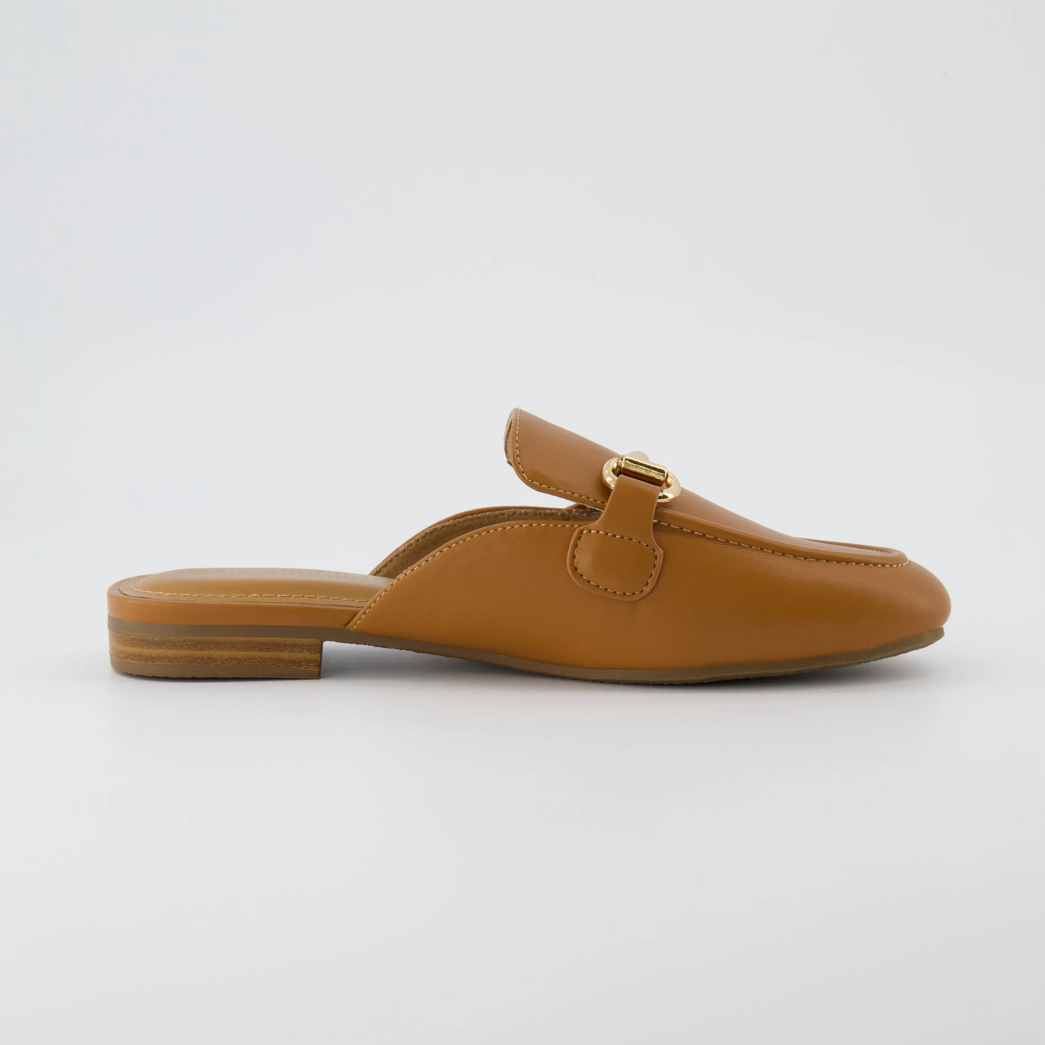 Yates Buckle Slip On Mule