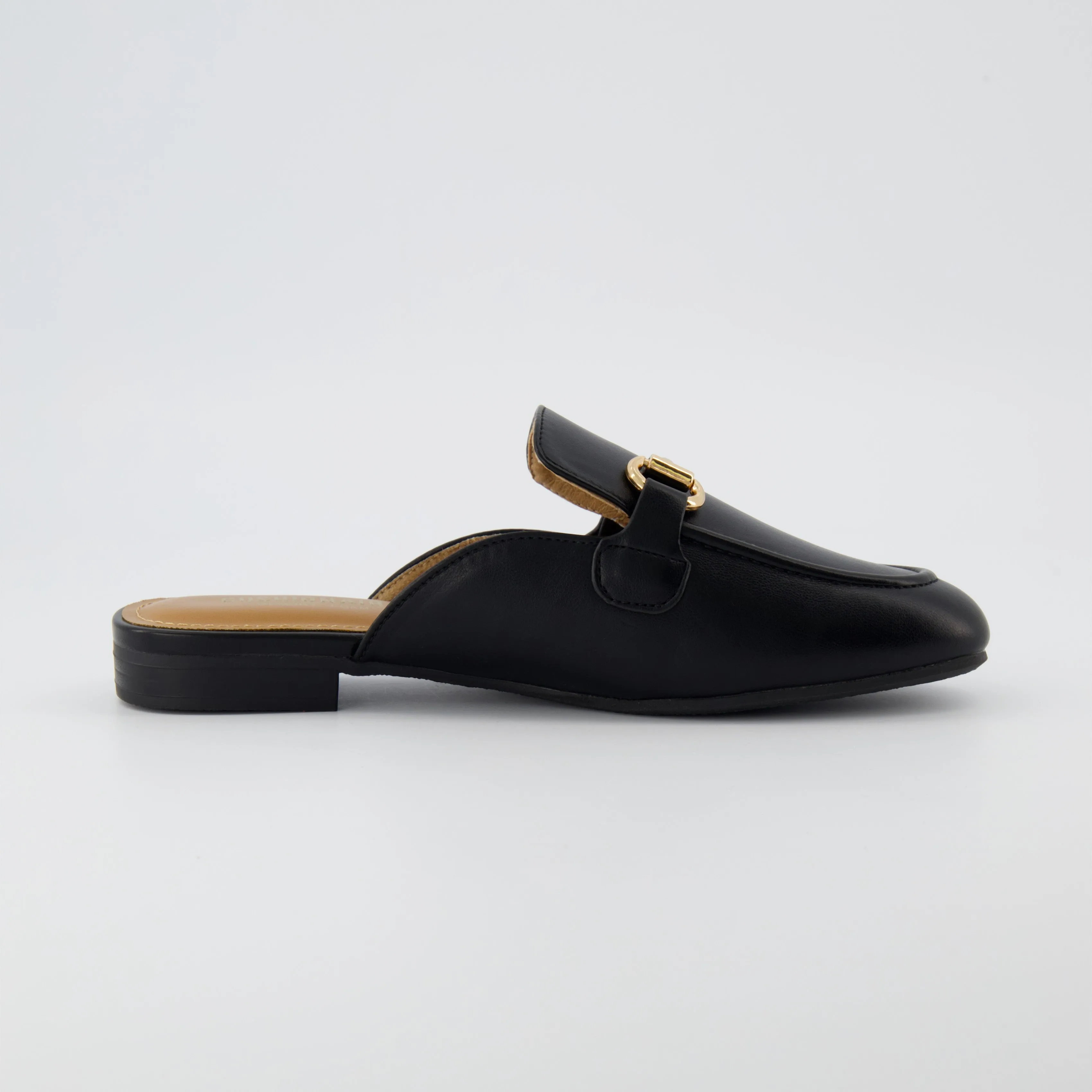 Yates Buckle Slip On Mule
