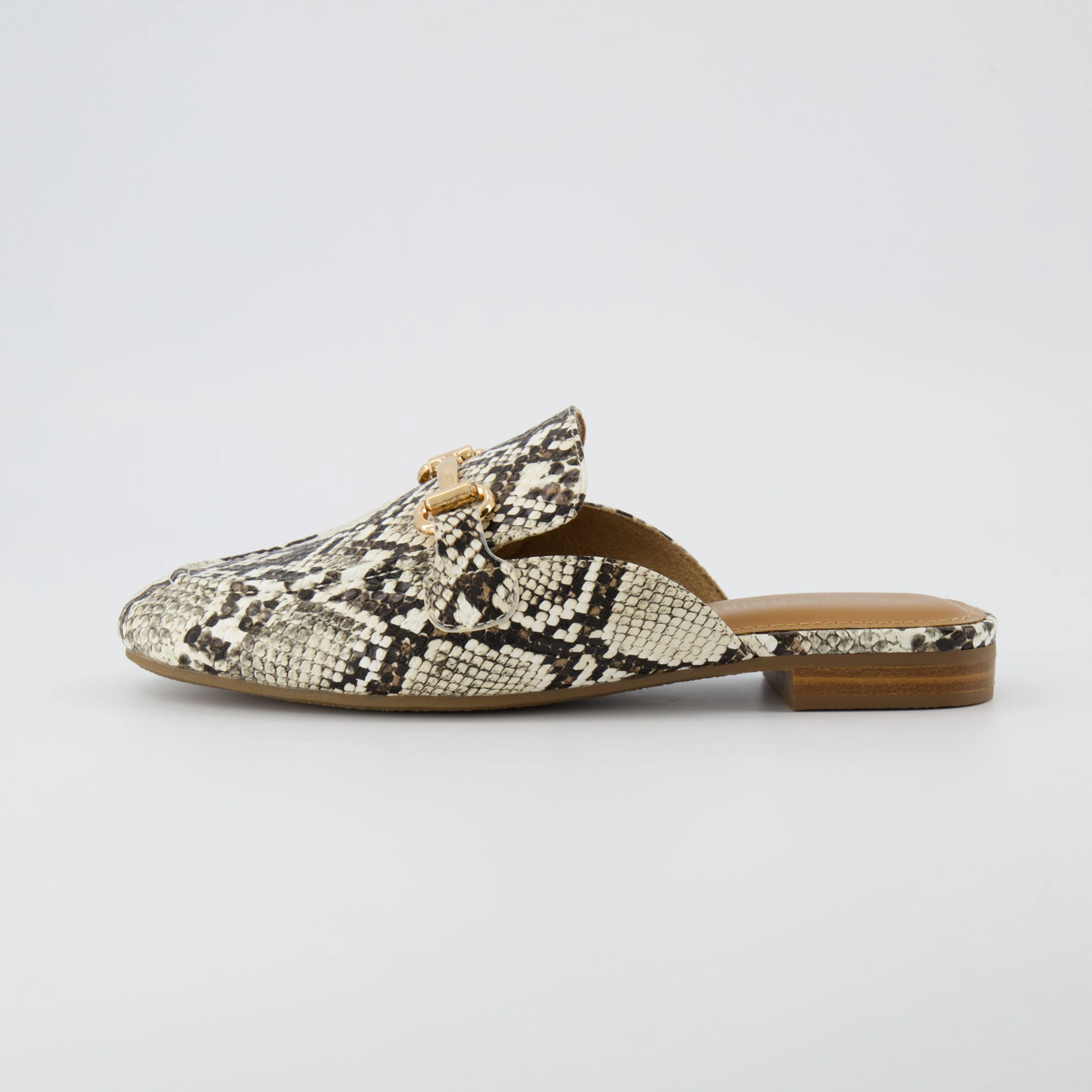Yates Buckle Slip On Mule