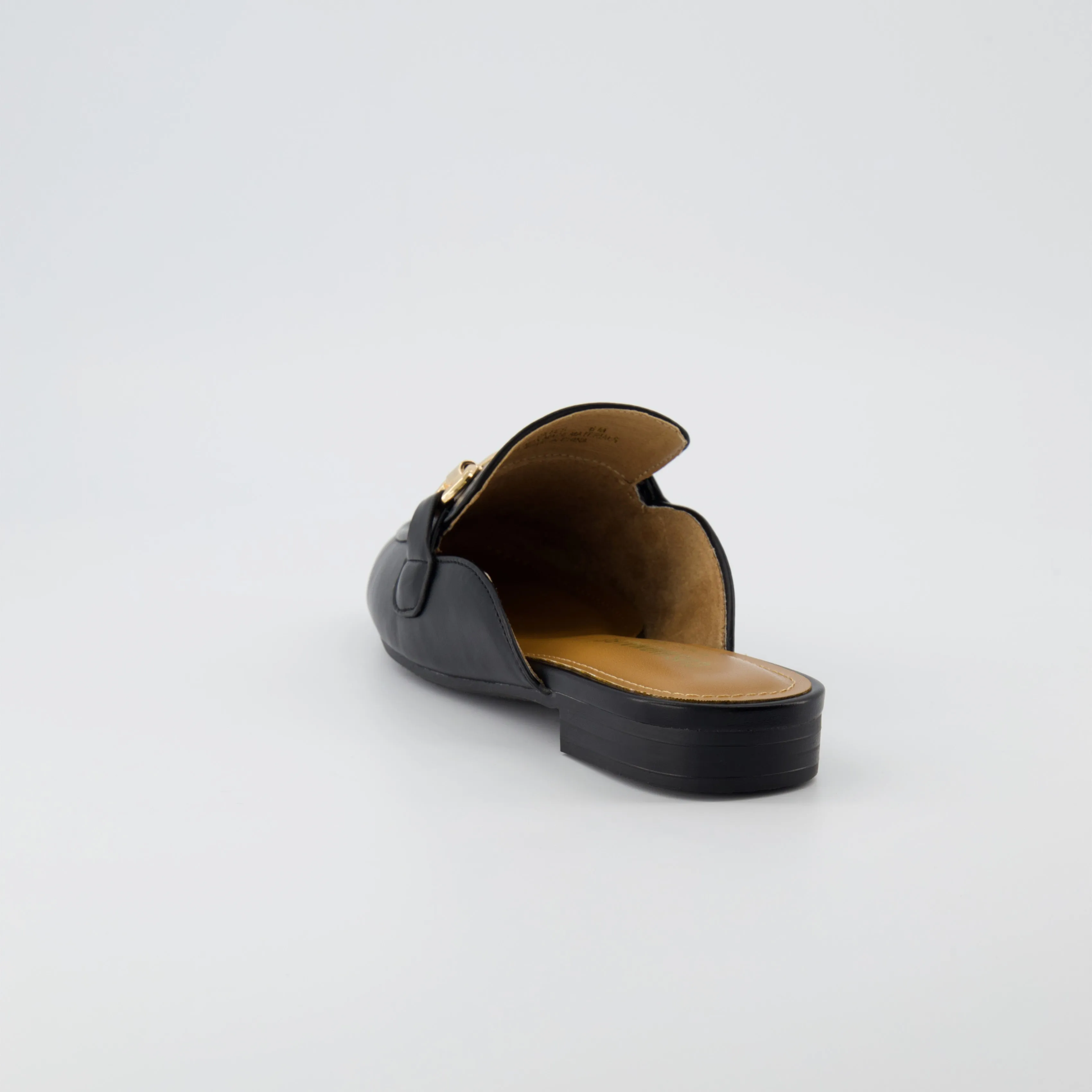 Yates Buckle Slip On Mule