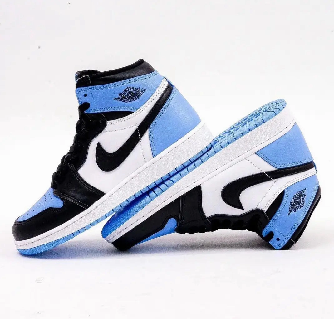 Hyper Responsive Cushioning Air Circulation Jordan 1 Retro High Obsidian UNC