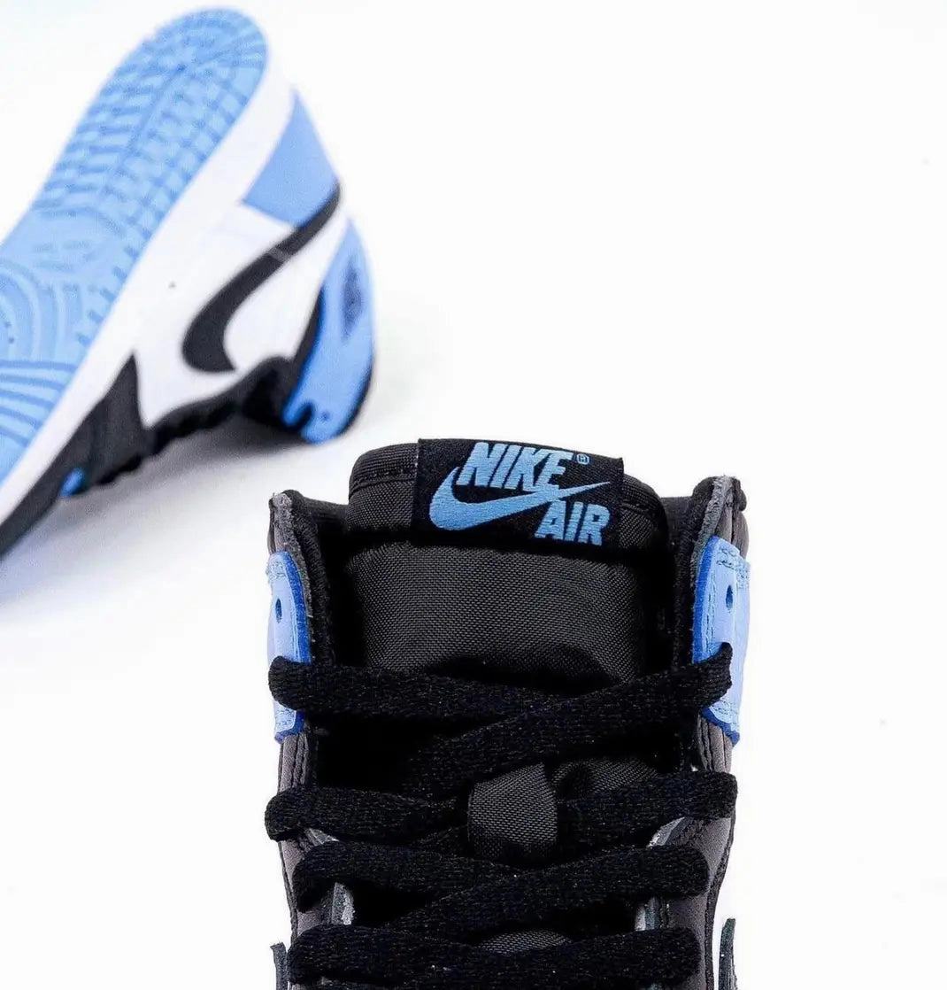 hook and loop closure Easy Slip On Jordan 1 Retro High Obsidian UNC