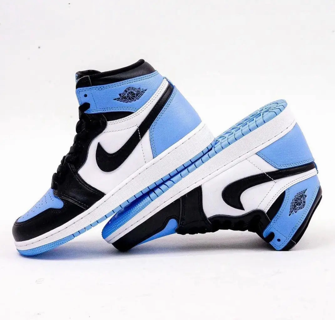 Comfortable Soles Jordan 1 Retro High Obsidian UNC