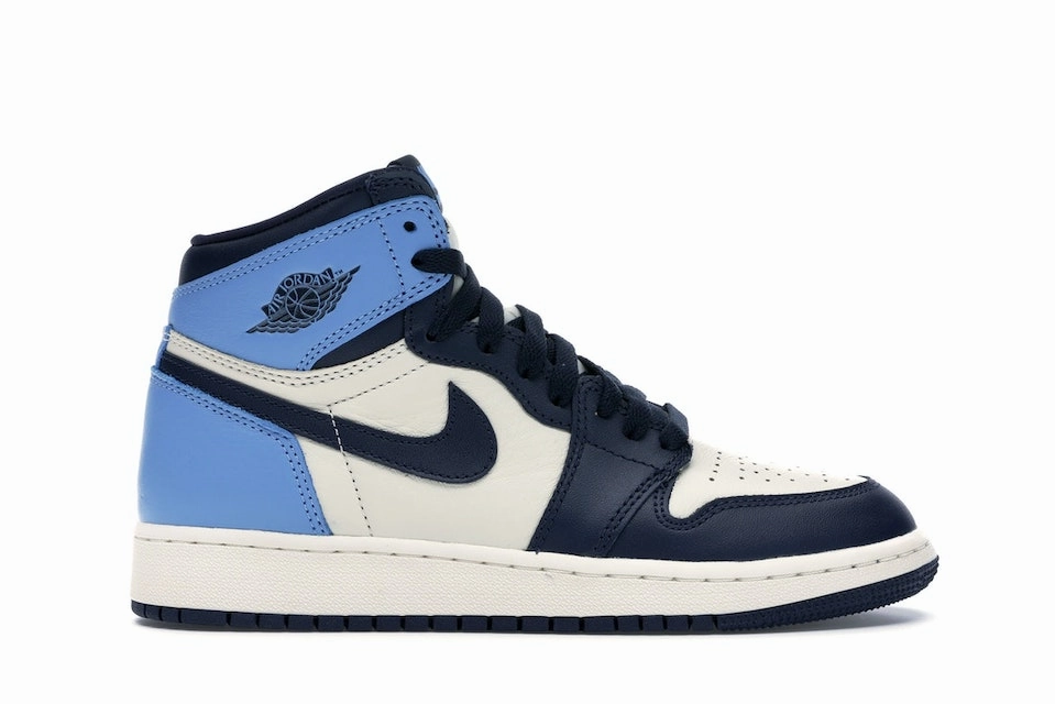 Jordan 1 Retro High Obsidian UNC Cushioned ride Performance Style
