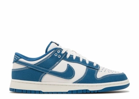 running in well - maintained tracks shoes cushioned shoe qualities Nike Dunk Low SE Industrial Blue Sashiko
