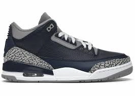 Jordan 3 Retro Georgetown Travel Style Reflective Detailing