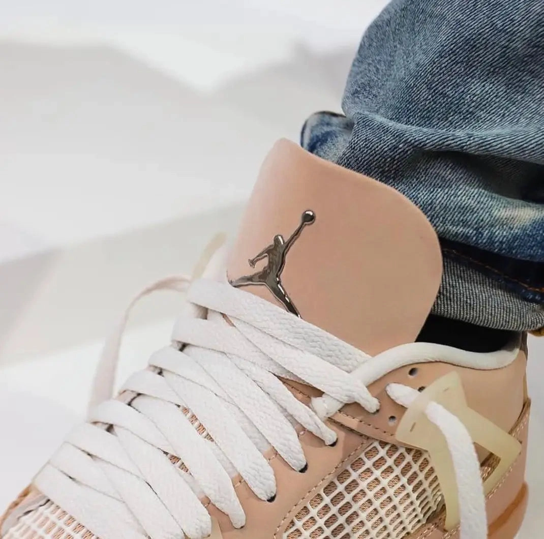 Jordan 4 Retro Shimmer Adjustable lacing